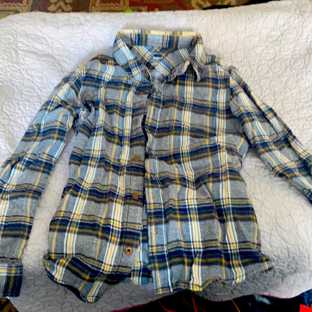 Plaid super soft button down